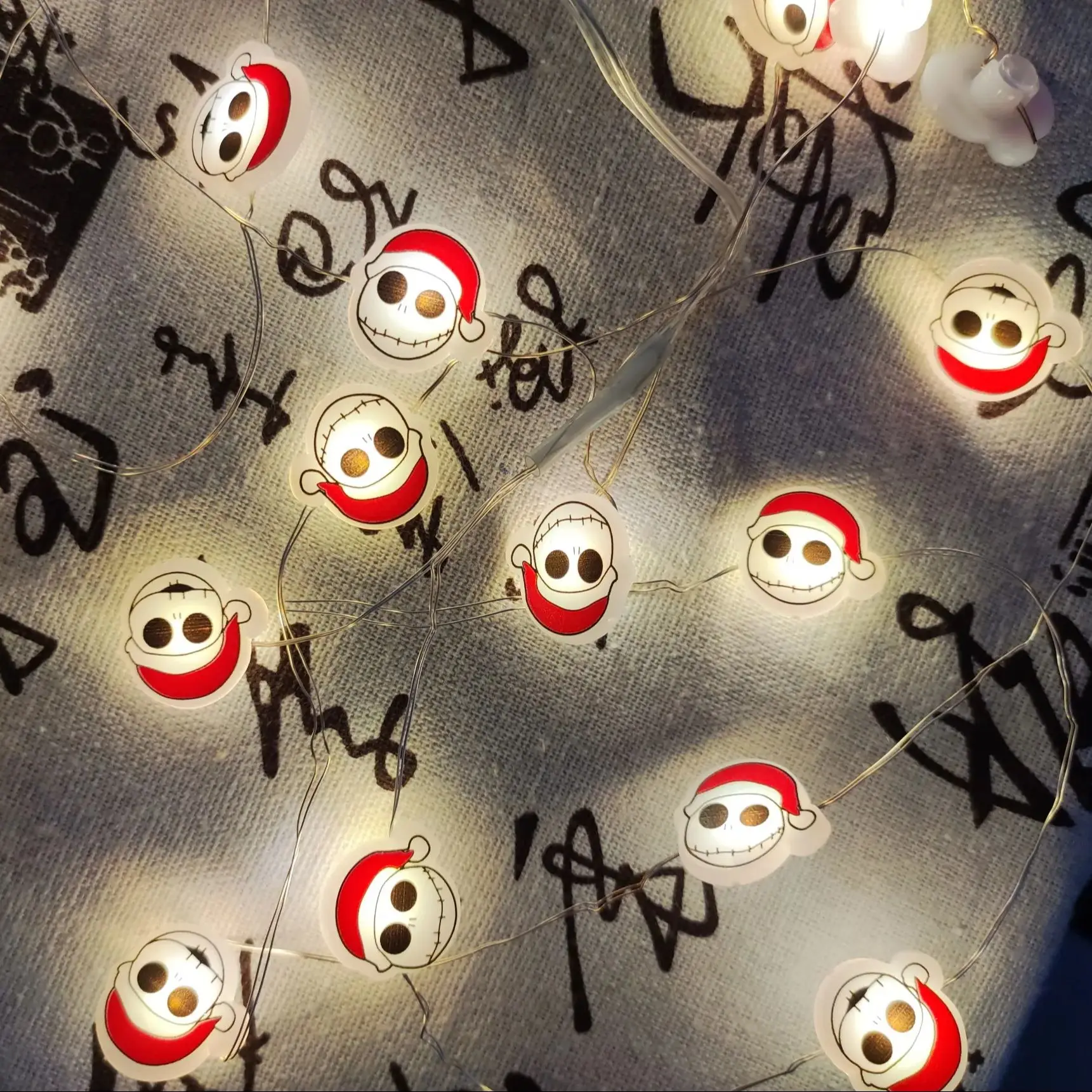 20LED Copper Wire String Lights Outdoor Christmas Decorations Warm White Battery Powered Fairy Lights for Home Decor