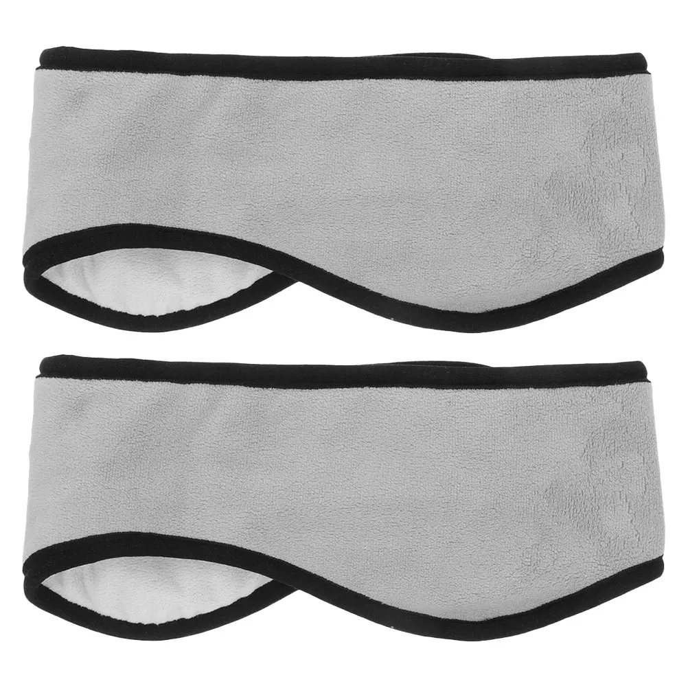 

2pcs Sleep Earmuffs Winter Warm Cotton Grips Ear Sleep Noise Women Men Adjustable Band Soundproof Cover