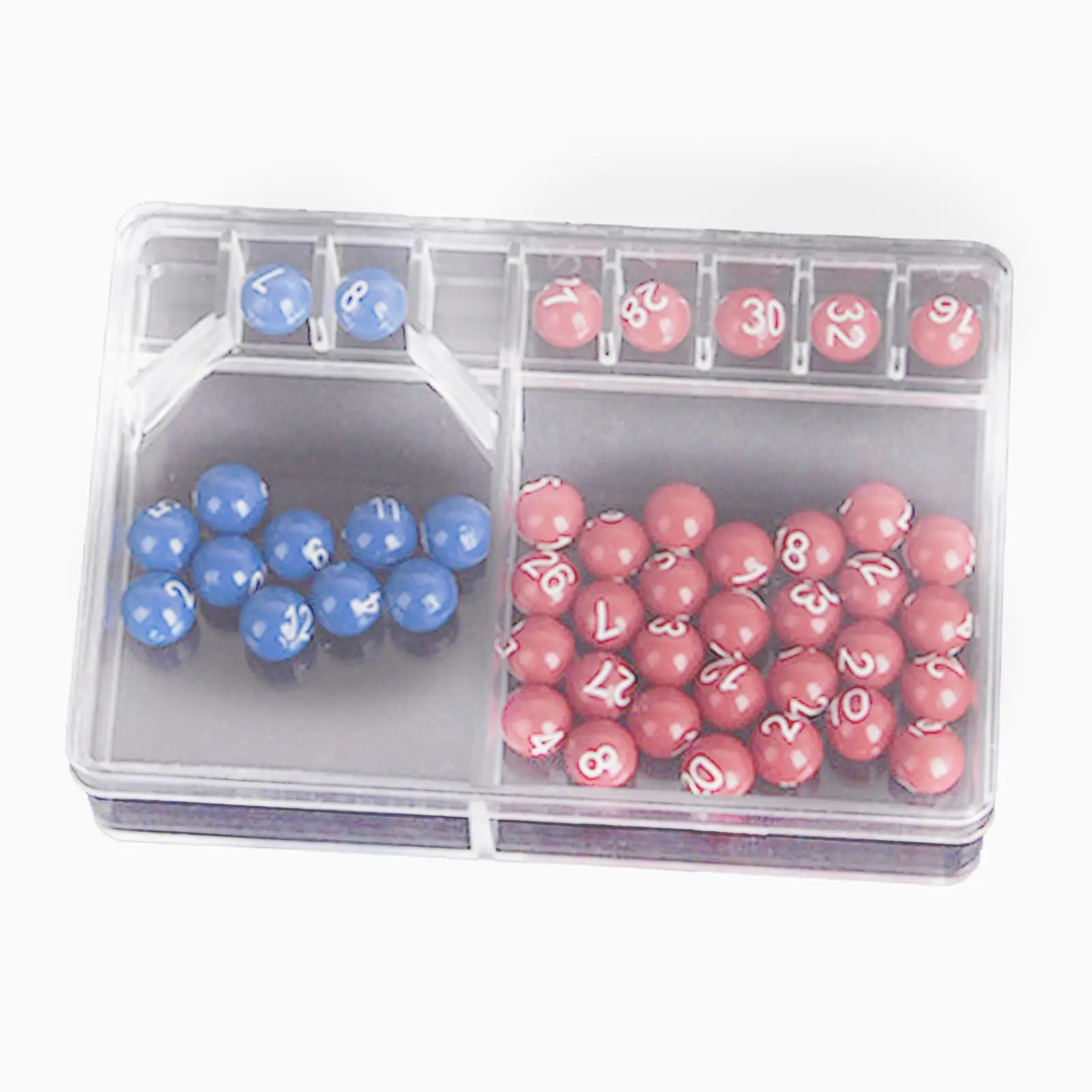 Mini Lottery Machine with Balls Draw Game Portable Cage Game