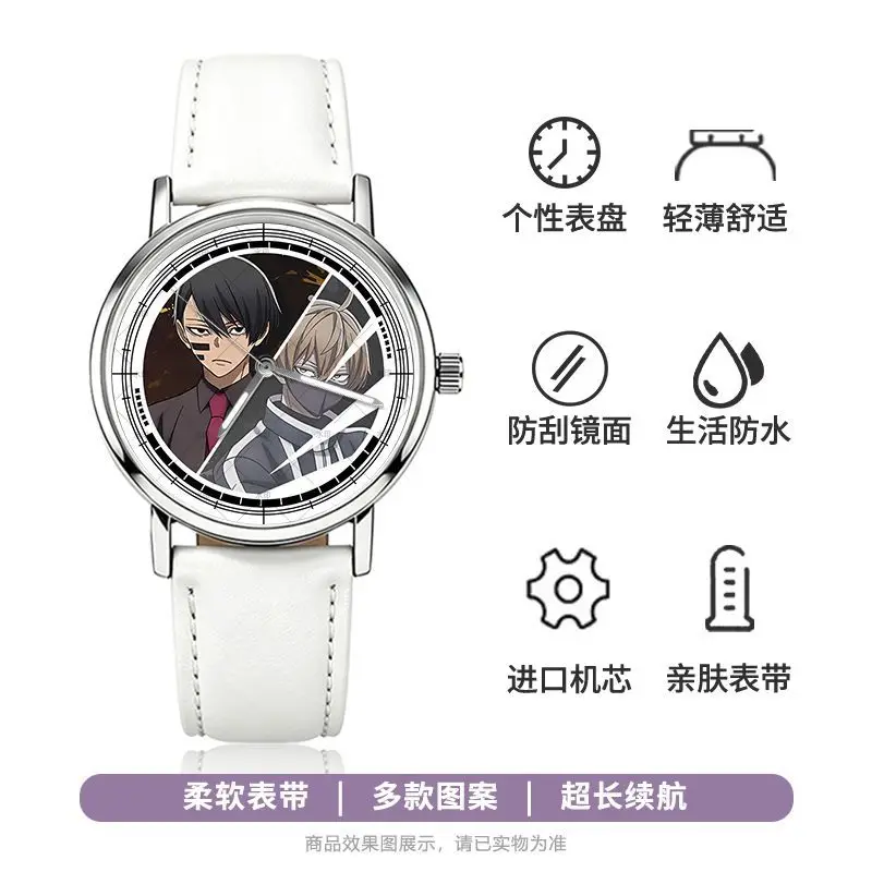 Neue Tougen Anki Shiki Ichinose Jin Kougasaki Uhr Hochwertige Anime-Bedruckte Schüleruhr Einfache Allzweck-Wasserdichte Zeigeruhr – Detail 20