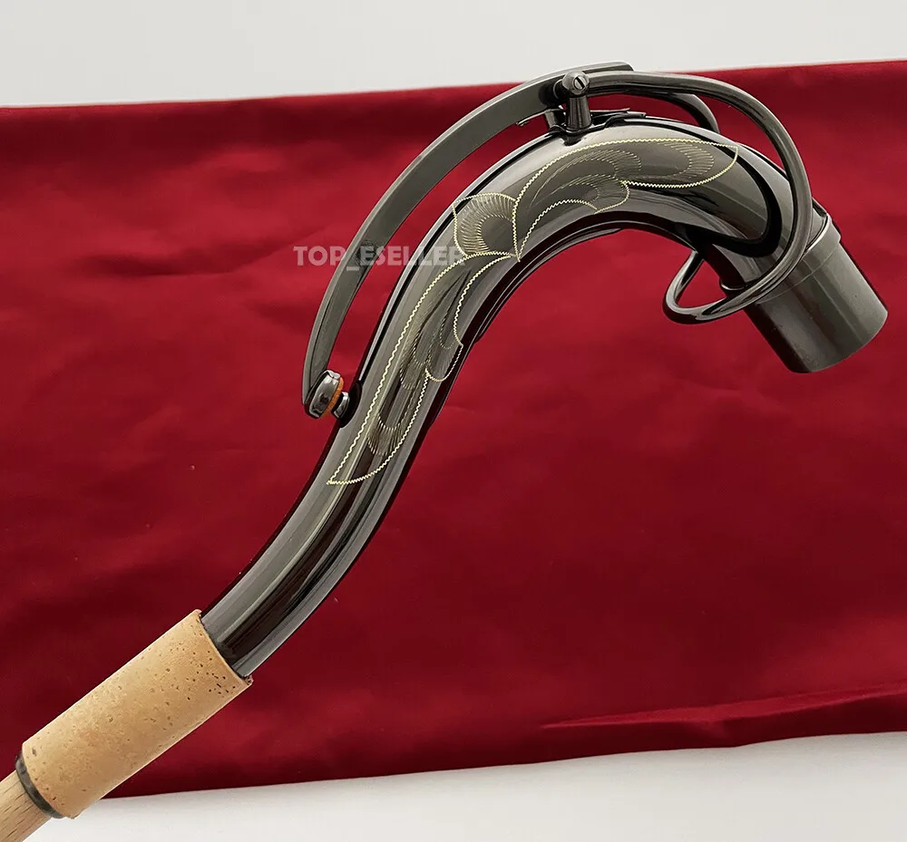 جودة SBA تينور ساكسفون الرقبة لامعة الأسود النيكل ساكس الرقبة حجم 28.20 2025