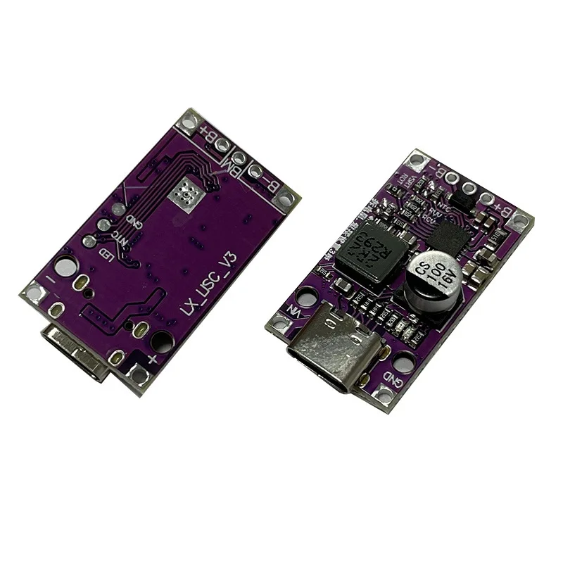 Batteria al litio da 3,7 V5VCharging2String3Serie Supporto modulo pannello di ricarica batteria al litioQCRicarica rapida
