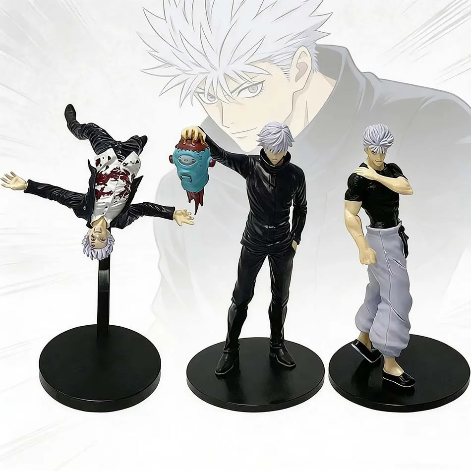 Heiß begehrte Anime Jujutsu Kaisen Figur Saison 2 Satoru Gojo Erwachen Fliegendes Modell Spielzeug Sammlerstück PVC Actionfigur Puppe Geschenk