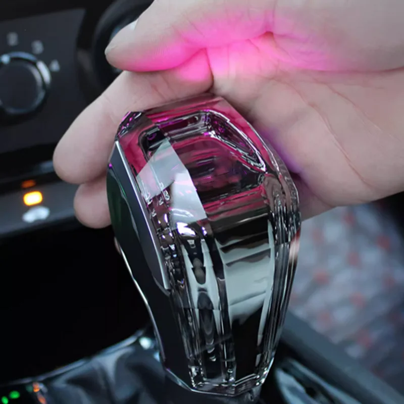 Voor Infiniti Q5L Q60 QX80 Q70 JX EX FX crystal shifter gear handvat Modificatie Glow met verlichting Pookknop