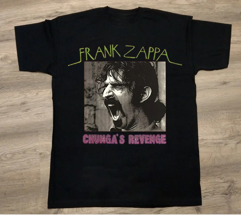 Frank Zappa Chunga's Revenge Album Unisex T-Shirt Cotton Full Size S To 5XL