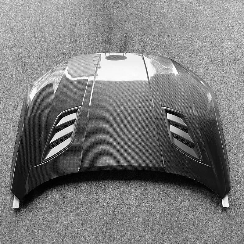 H Style Carbon Fiber Front Engine Bonnet Vented Hood For 2022 2023 Honda Civic 11Th Gen，Professional Mold Making Quality Assura