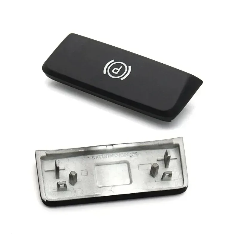 جديد 1 قطعة فرملة اليد وقوف السيارات التبديل الإصدار رافعة P غطاء أزرار لمرسيدس A B S الفئة GLA CLA ML GL GLE #3