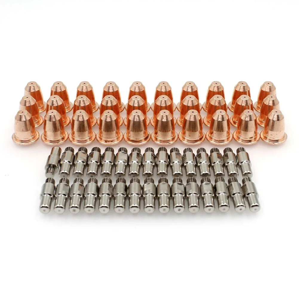 

60pcs For Trafimet S45 Plasma Tips Electrode PD0116-8 PR0110 For 95136 97994 91814 Hand Tools Power Tools Accessories