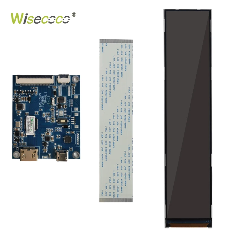 6.9 7 Inch TFT LCD Screen Module Stretched 600*1424 Resolution MIPI Interface Small Size Bar Type LCD Display - view 6
