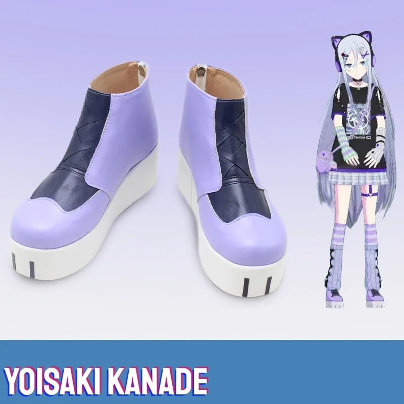 

Yoisaki Kanade Cosplay Shoes Project Sekai Yoisaki Kanade Cosplay Shoes Unisex Role Play Any Size Shoes CoCos