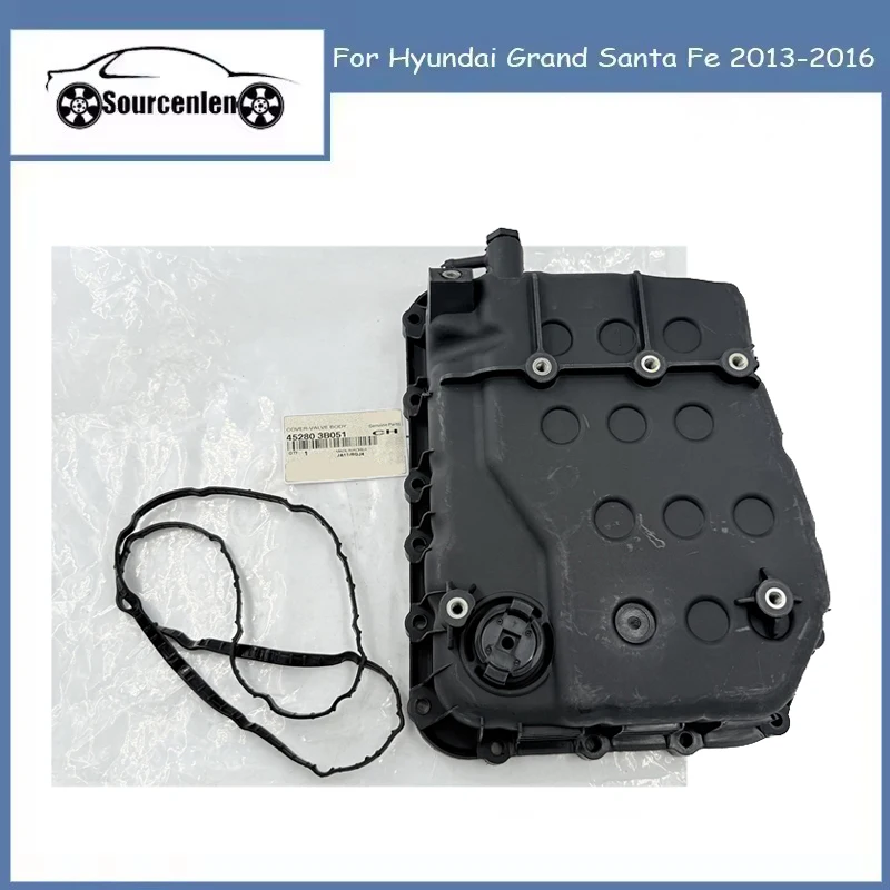 

Масляный поддон трансмиссии для Hyundai Grand Santa Fe 2013-2016, крышка корпуса клапана 452803 B051 45280-3B051