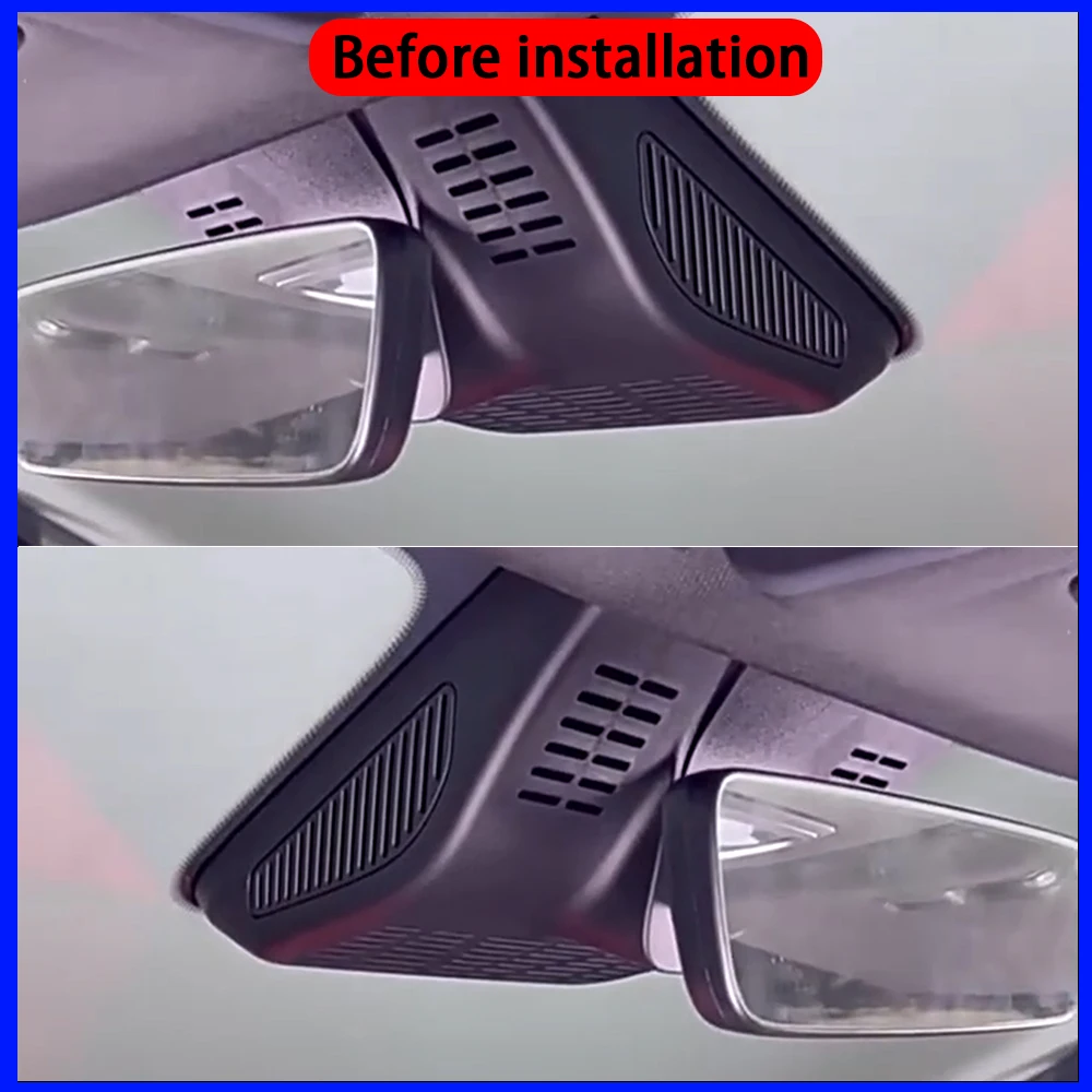 HighCam for Geely Cityray Boyue Cool 2023 2024 2025 2026 OEM 4K DVR Dash Cam Front Rear Camera WiFi Video Recorder Plug and Play