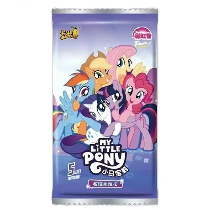 KAYOU Original My Little Pony Karten Regenbogen-Set 40. Jubiläum Limitierte Freundschafts-Ewigkeitskarten Seltene SC SGR Karten Spielzeug – Detail 2