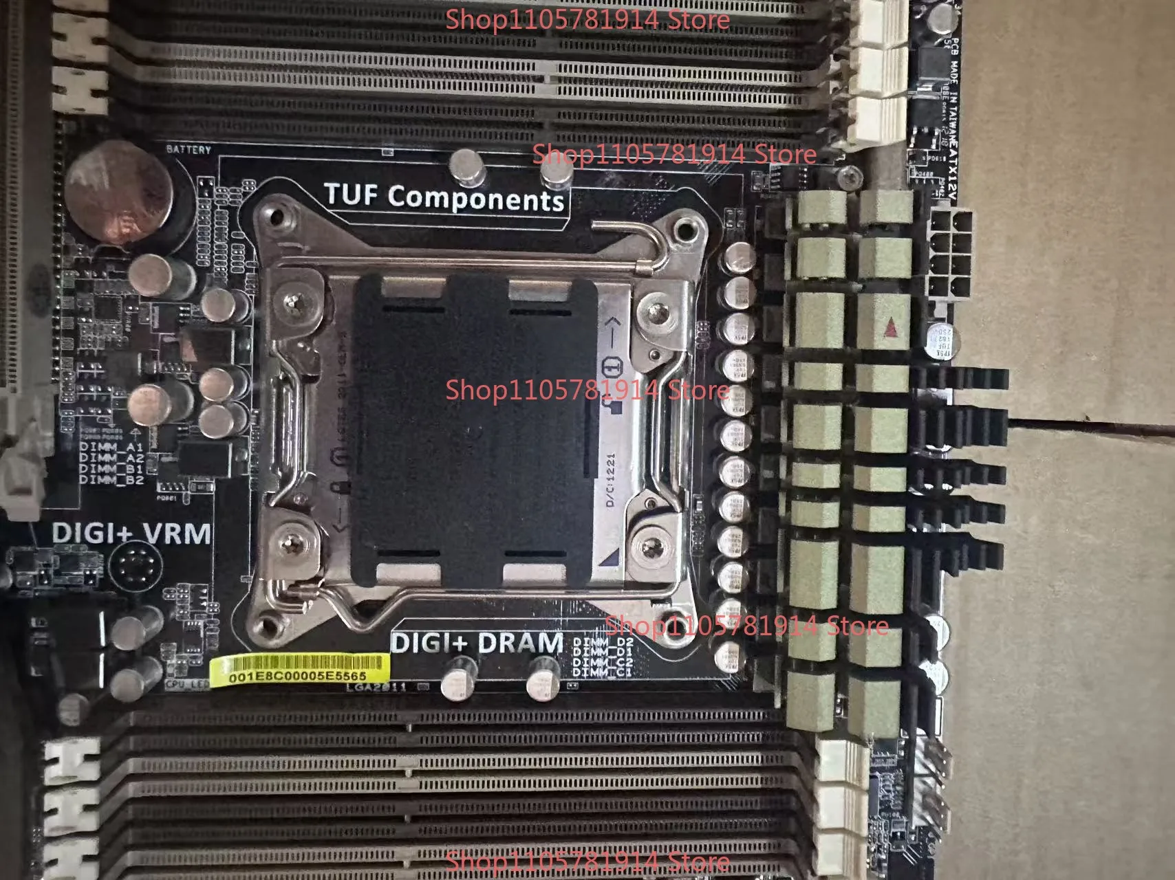 For ASUS Sabertooth X79 Motherboard, LGA2011 Interface, Supports E5 Series DDR3 Memory