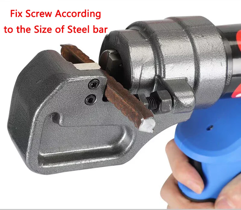 Portable Hydraulic Steel bar Cutter EZ-18 Small Electric Threaded Steel Cutting Pliers Rebar Cutting Machine Hydraulic Shear