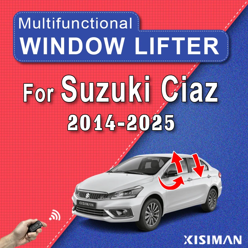 

Car Power Electric Window Closer And Mirror Folding Kit For Suzuki Ciaz 2014-2025 Window Close Lifter System Accessories