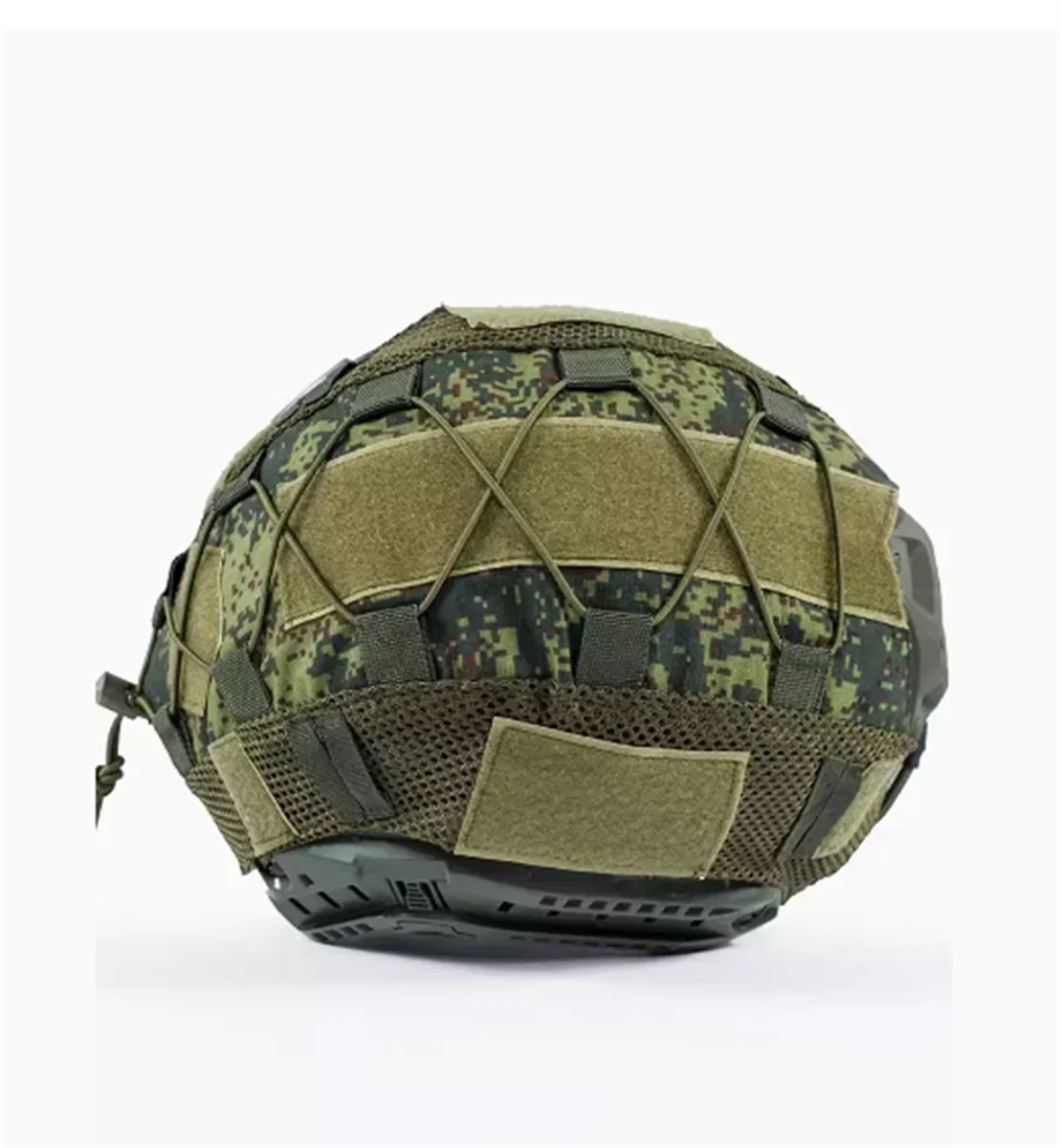 Russian military enthusiast tactical helmet color guide rail helmet cover