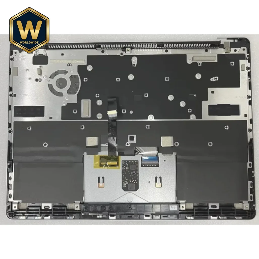 S SX For Microsoft Surface Laptop Go 1934 Metal Keyboard Top case Backlight Trackpad Assembly