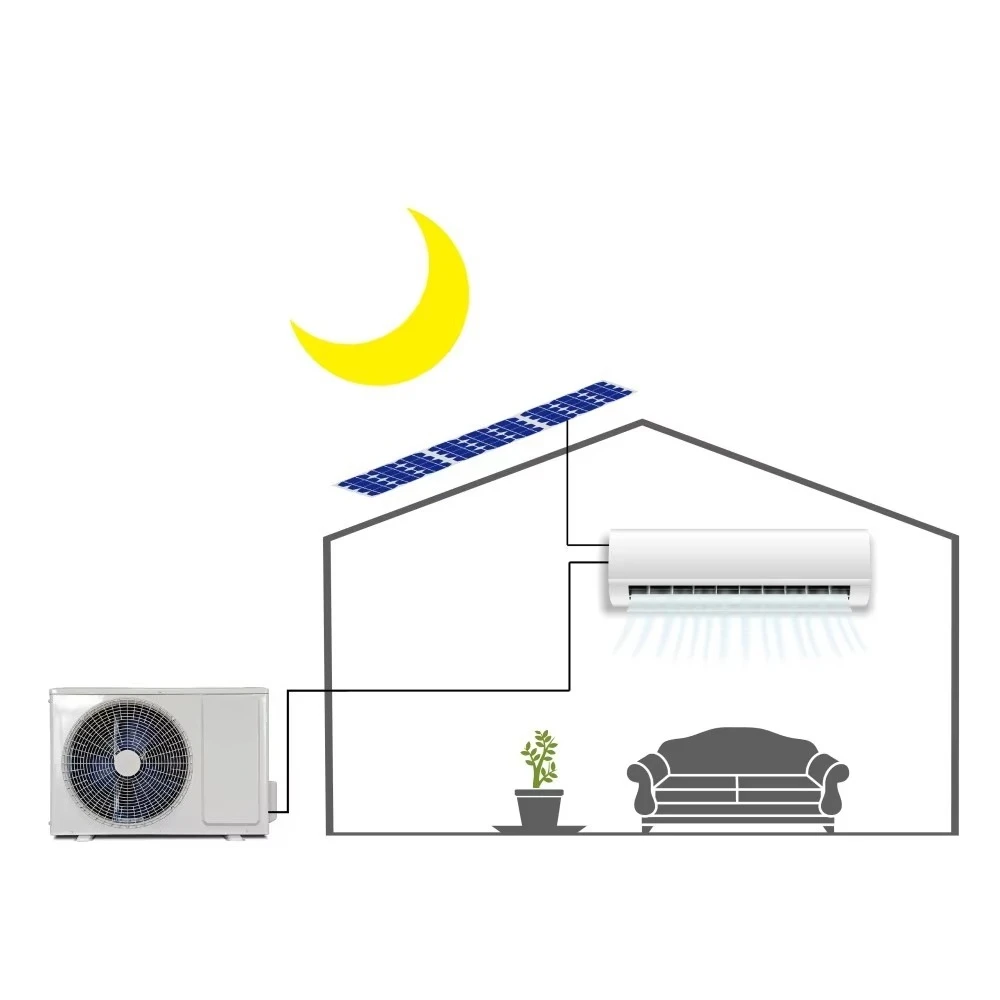 AC/DC Photovoltaic Hybrid Inverter Split Wall-Mounted T3 Air Conditioning System With R32 Refrigerant