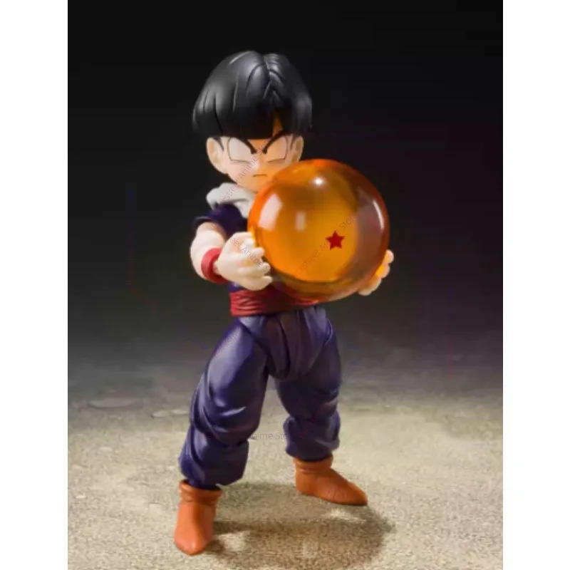 Bandai S.H.Figuarts SHF Dragon Ball Son Gohan Kling Krillin Battle Suit Anime Action Figure Toy Gift Model in Stock