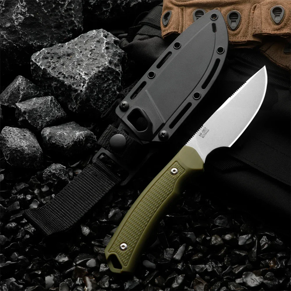 High quality multifunctional fixed blade - outdoor camping, rescue, and emergency survival knife, men's gift