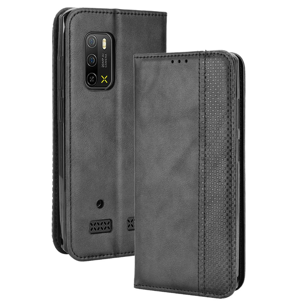Para Ulefone Armor X10 funda de lujo con tapa de cuero PU funda tipo billetera para Ulefone Armor X10 Pro ArmorX10 bolsas de teléfono