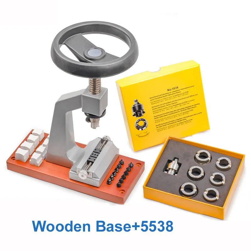 Watch Tools 5700# Bench Watch Case Opener With Metal Base Watch Case Remover Tool Kit for Watchmaker Repair Tools