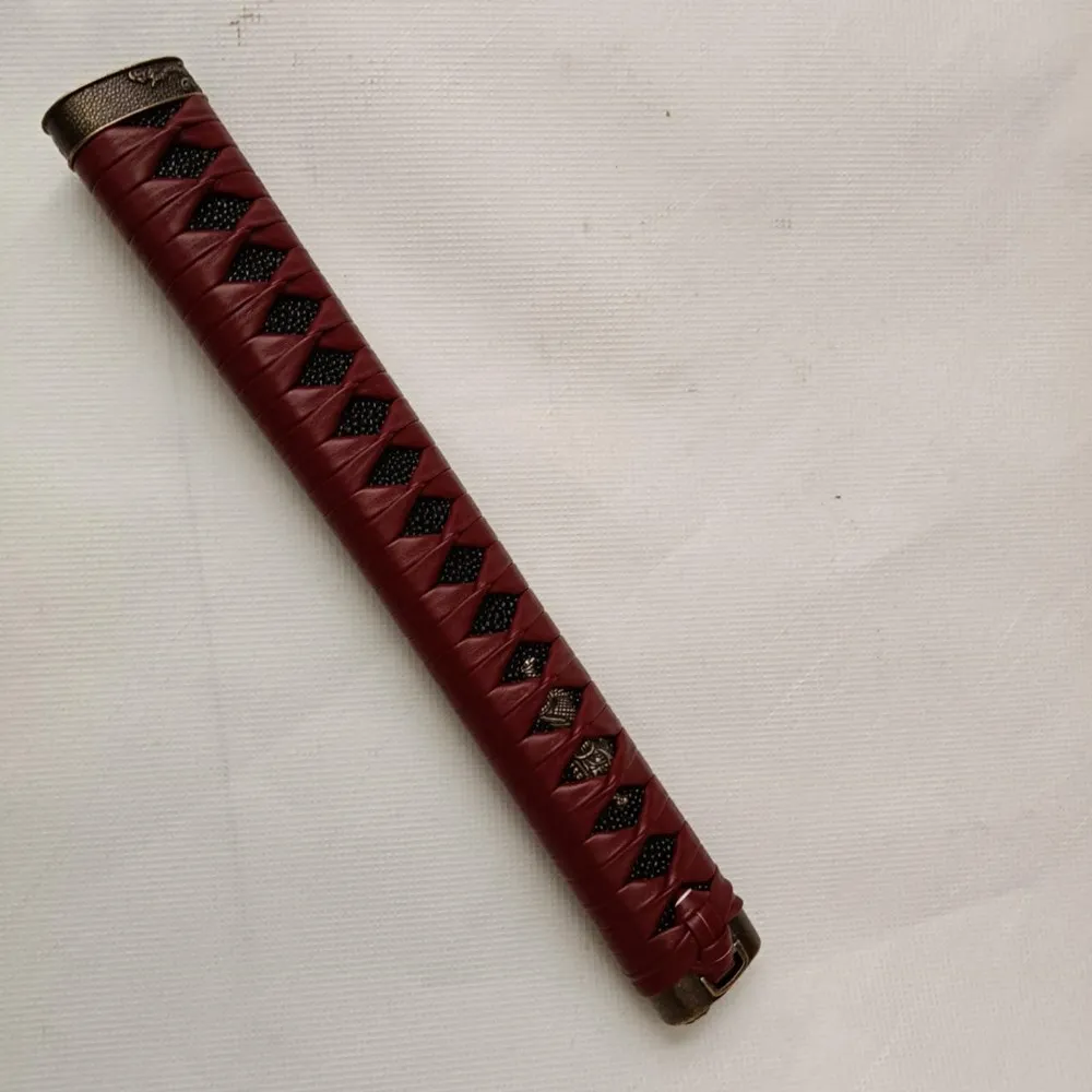 15/20/26/30/35/40cm Long Sword Handle Japanese Tsuka Wrapped Over Sword Accessories for Japanese Samurai Sword Wakizashi