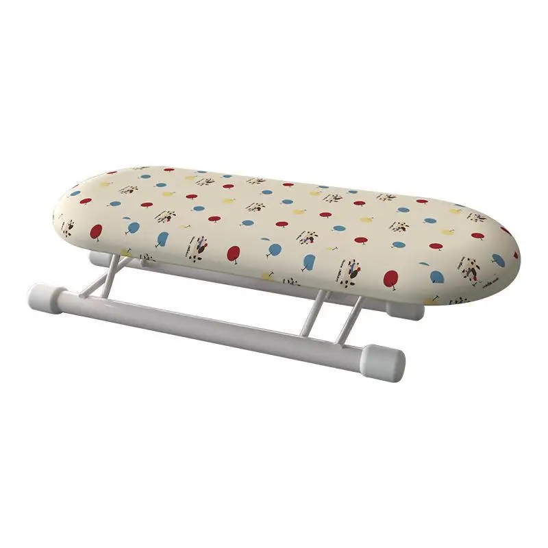 Mini Tabletop Ironing Board Portable Sleeve Collar Ironing Rack Heat Resistant Cover Small Ironing Pad For Home Garment Ironing