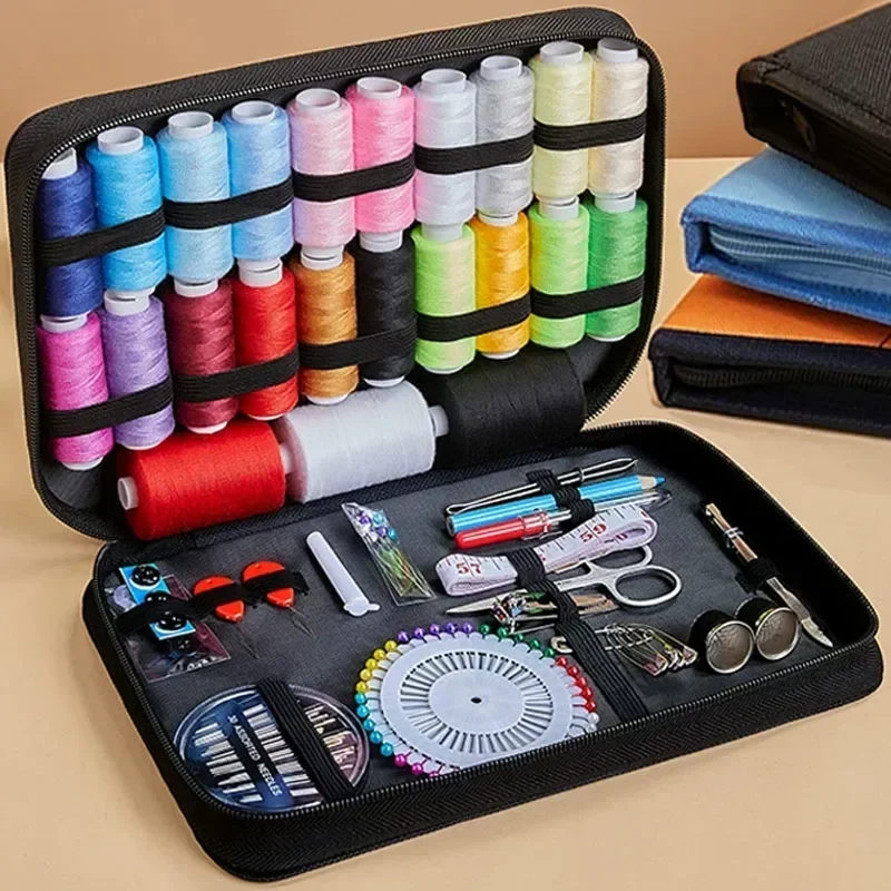 Sewing Kits DIY Multi-function Sewing Box Set for Hand Quilting Stitching Embroidery Thread Sewing Accessories Sewing Kits