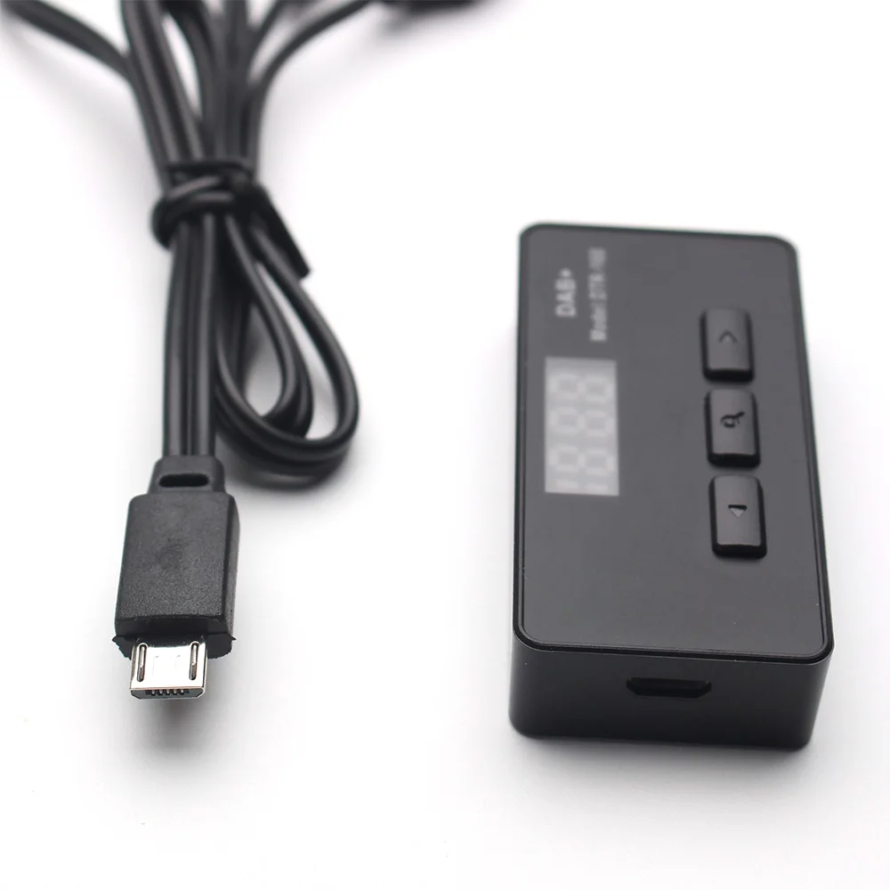 Antenne DAB + FM, sortie AUX avec adaptateur USB, autoradio européenne DAB Android, récepteur stéréo GPS pour accessoires universels de voiture