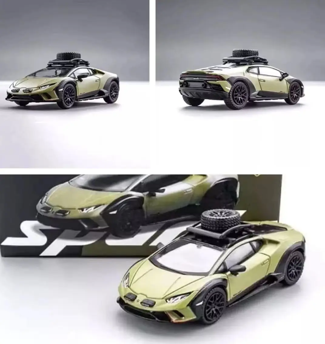 

TheBox Store Sparky Huracan Sterrato ~ 1/64 литая под давлением модель автомобиля, коллекция ограниченного выпуска, игрушки для хобби