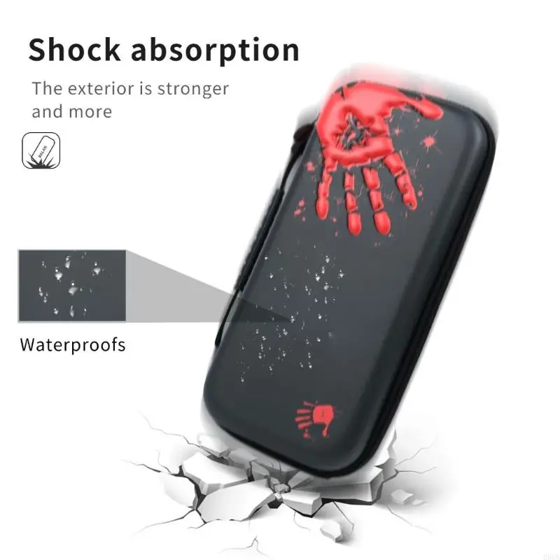 Kotak penyimpanan kapasitas besar untuk konsol game sw2 membawa kantong organisasi mudah