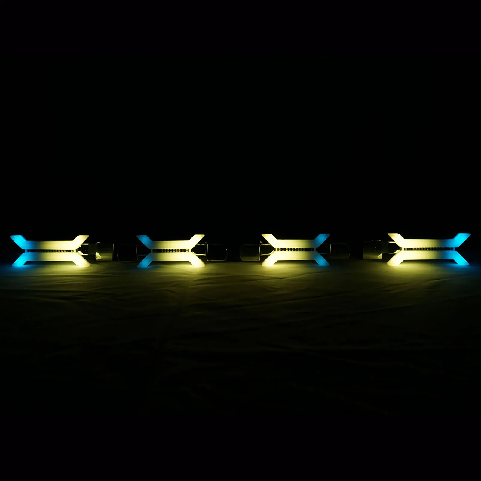 X Concept Angel Eyes RGB Color-Chasing Revolving Dynamic Turn Signals Bluetooth Sequential Flowing For BMW 1 2 3 4 5 6 7 Series