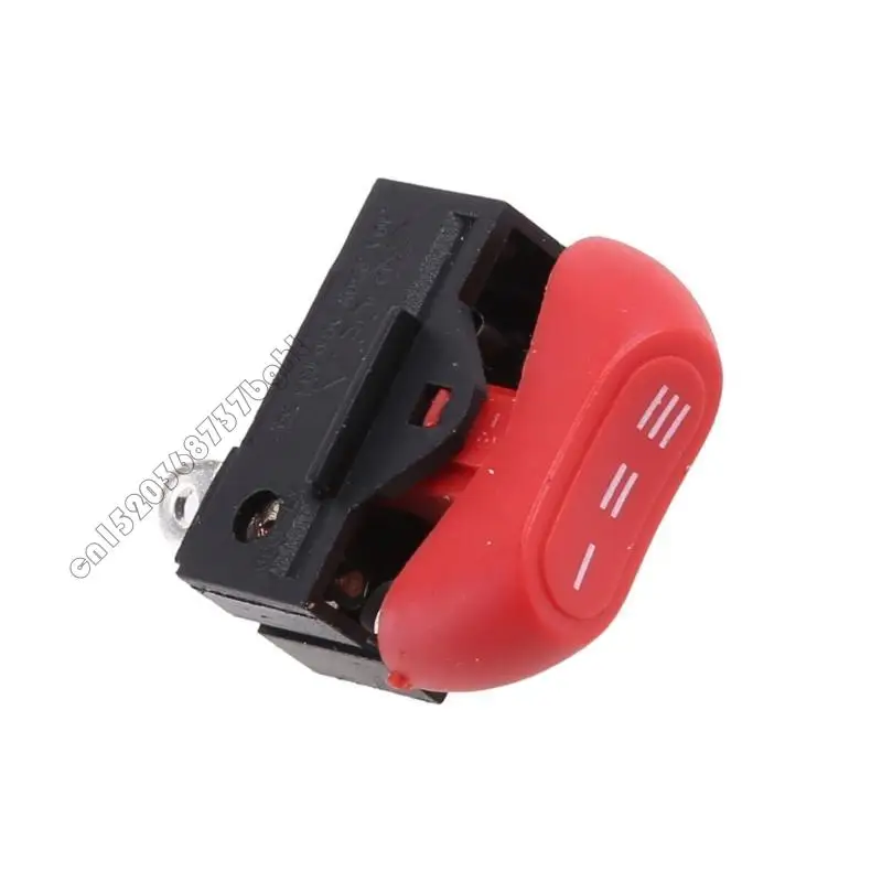 

Hair Dryer Parts 3 Pin 3 Position Rocker Switch ON/Off Rocker Switch Black Red 4XFB