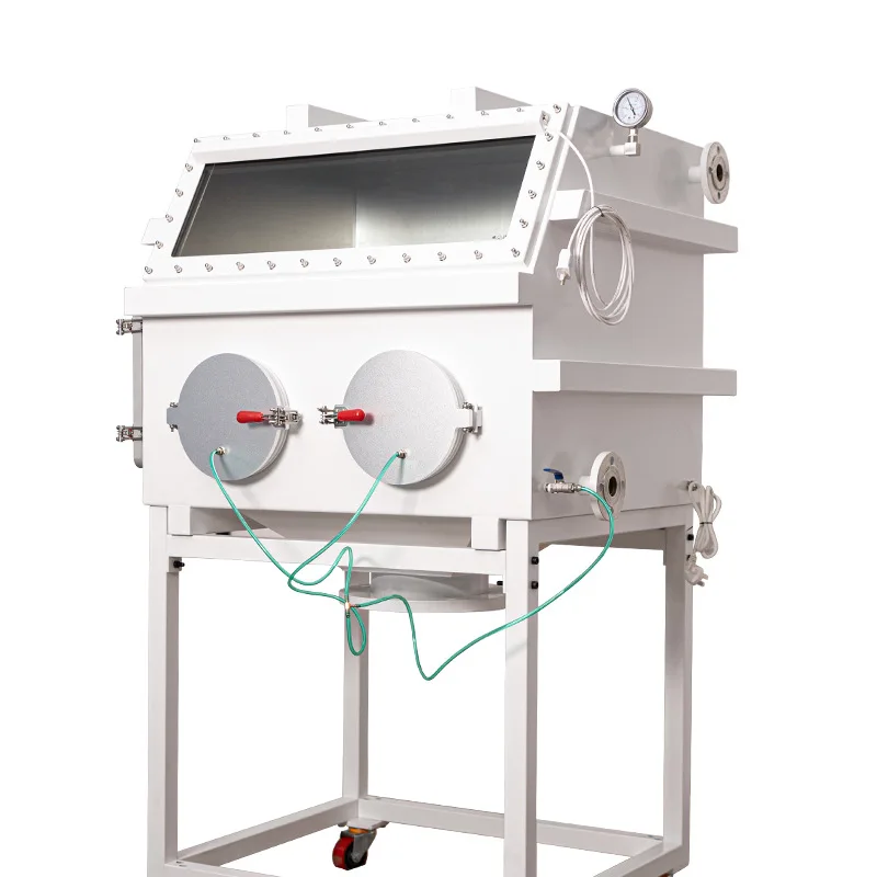 

Laboratory lithium battery dry dust-free water removal anaerobic stainless steel glove box
