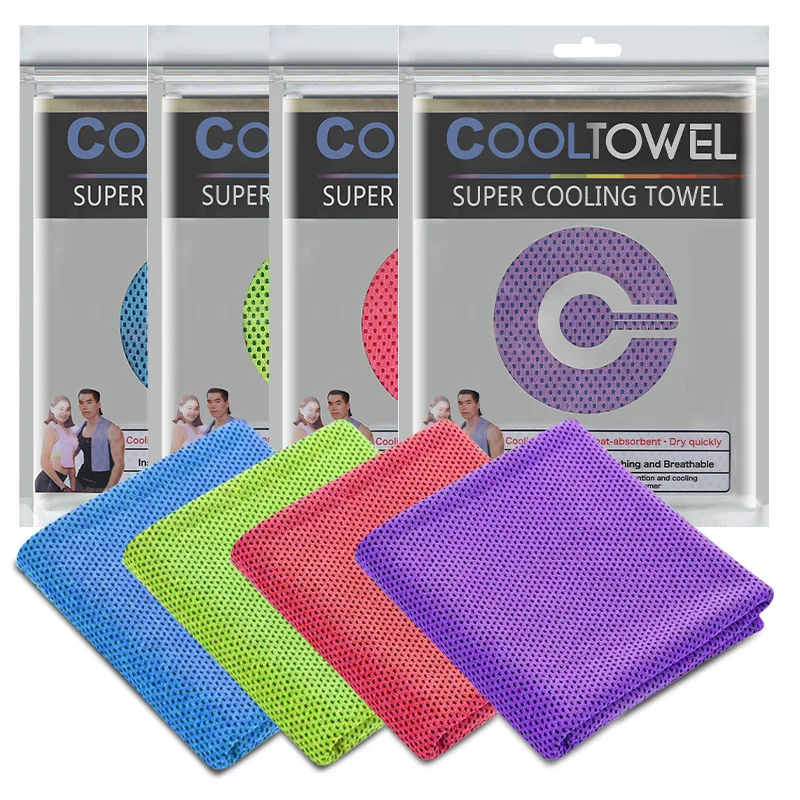 30x90cm Instant Cooling Towel Quick Dry Sports Towel Sweat Absorbent Breathable for Running Gym Cycling Hiking Yoga - view 3