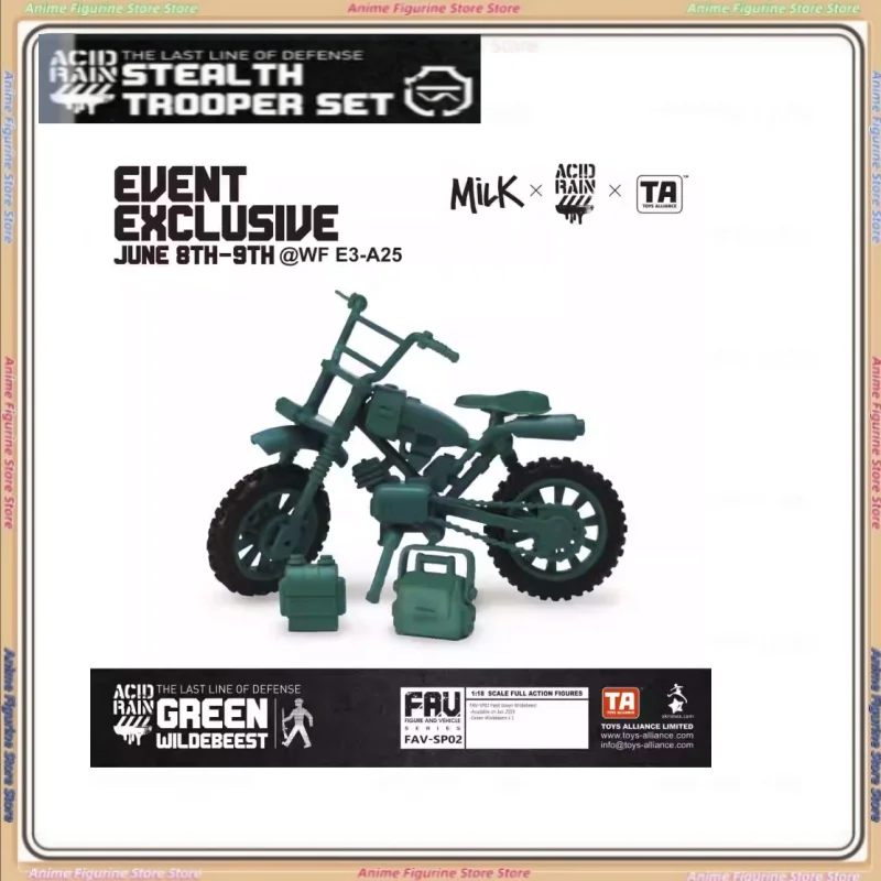 

В наличии Acid Rain War FAV-SP02 Green Wildebeest подвижная модель солдата фигурка коллекция игрушек подарок