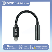 BGVP T01s USB DAC AMP Adapter Type-C to 3.5mm Audio Cable CX31993 Chip Headphone Amplifier HIFI Digital Converter Android Apple