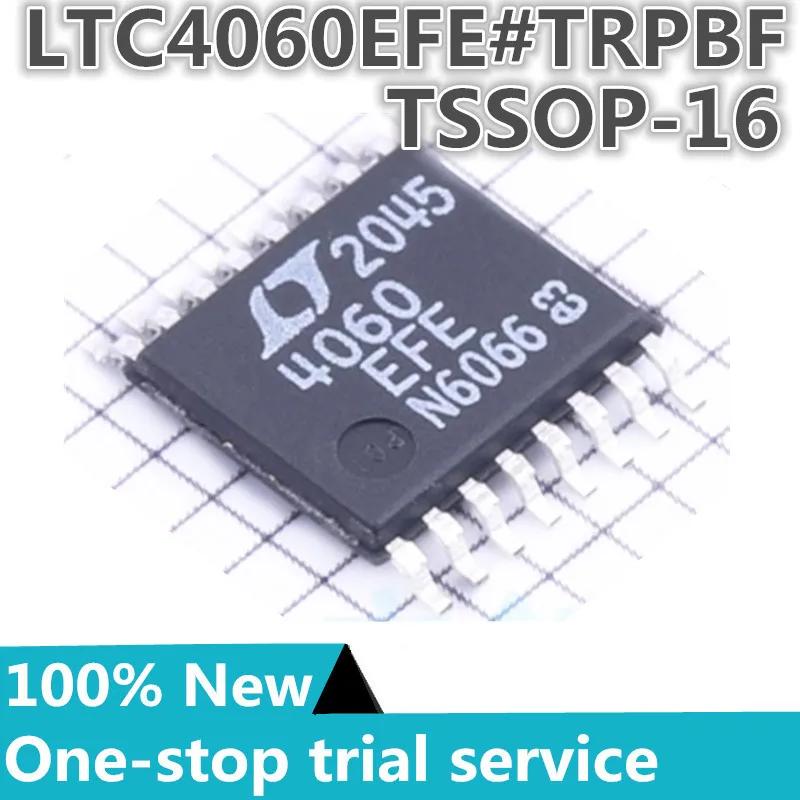 

2-100pcs %New LTC4060EFE#PBF LTC4060EFE#TRPBF TSSOP-16 4060EFE Silkscreen 4060 battery power management chip