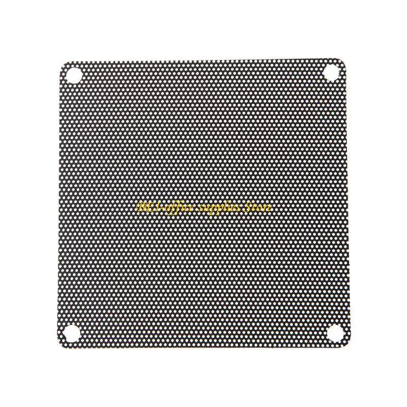 

A9LC 80 mm Dust Filter Computer Fan Filter Cooler PVC Black Dustproof for Case Cover