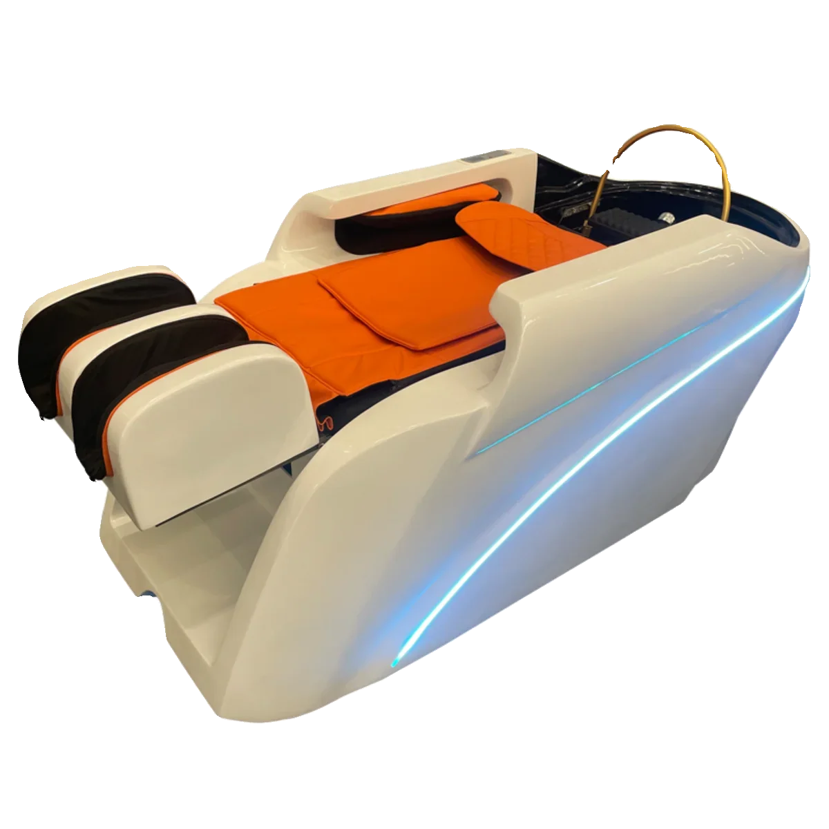 

Hairdresser's automatic head therapy, constant temperature water circulation, fumigation, electric massage, shampoo bed