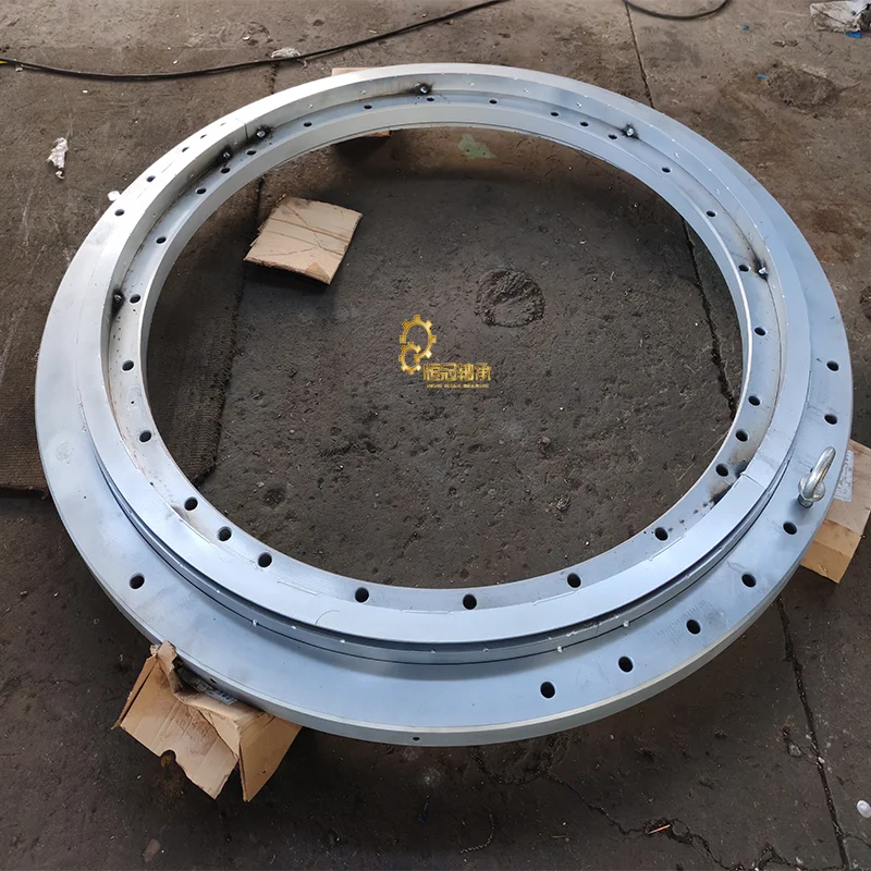 Heavy Duty Large Diameter Slewing Bearing for Mining Excavator and Crawler Crane  High Capacity Four Point Turntable Ring Gear