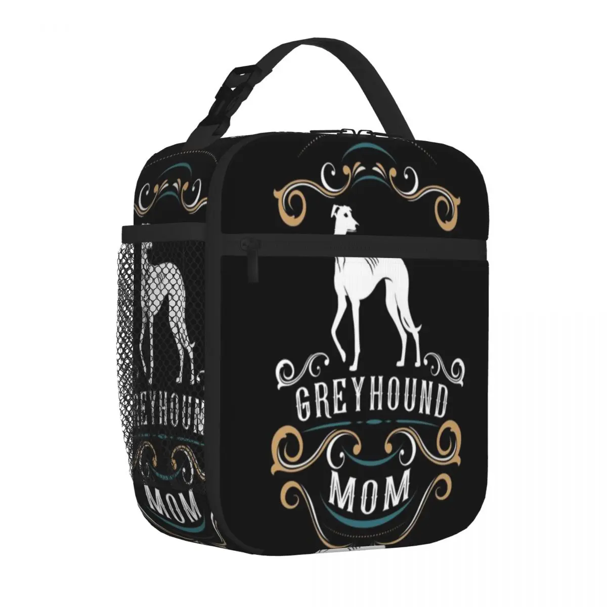 Bestselling Greyhound Mom NickerStickers Custom On Redbubble Sweet Style Large Lunch Bag Urban Commute Food Storage Bag