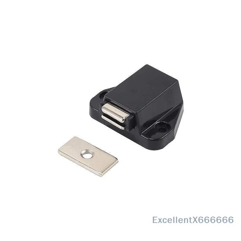 Hidden Magnetic Cabinet Catch Handle Free Adjustable Plastic Drawer Bouncer for Bathroom Vanity Cabinet Door Repairs