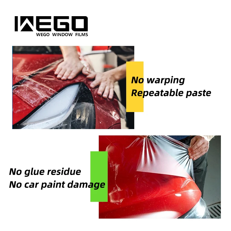 Pellicola protettiva per vernice in materiale TPU PPF autorigenerante durevole 6,5/7,5/8/8,5/10Mil per carrozzeria auto resistente ai raggi UV