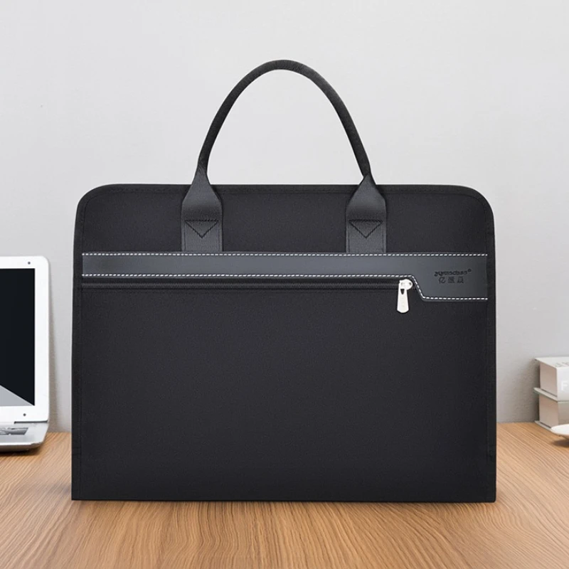Briefcase Men File Bags Business Zipper Conference Bags Public Document Bags Briefcase Women Messenger Bag Men Laptop Bag Sac
