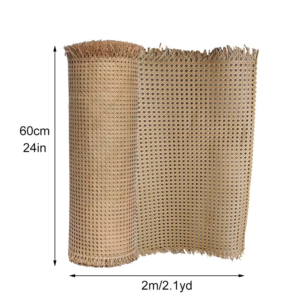 Rattan Mesh Roll Sheet for Chair Caning and Furniture Craft Projects with PE and Synthetic Fiber Blend Material