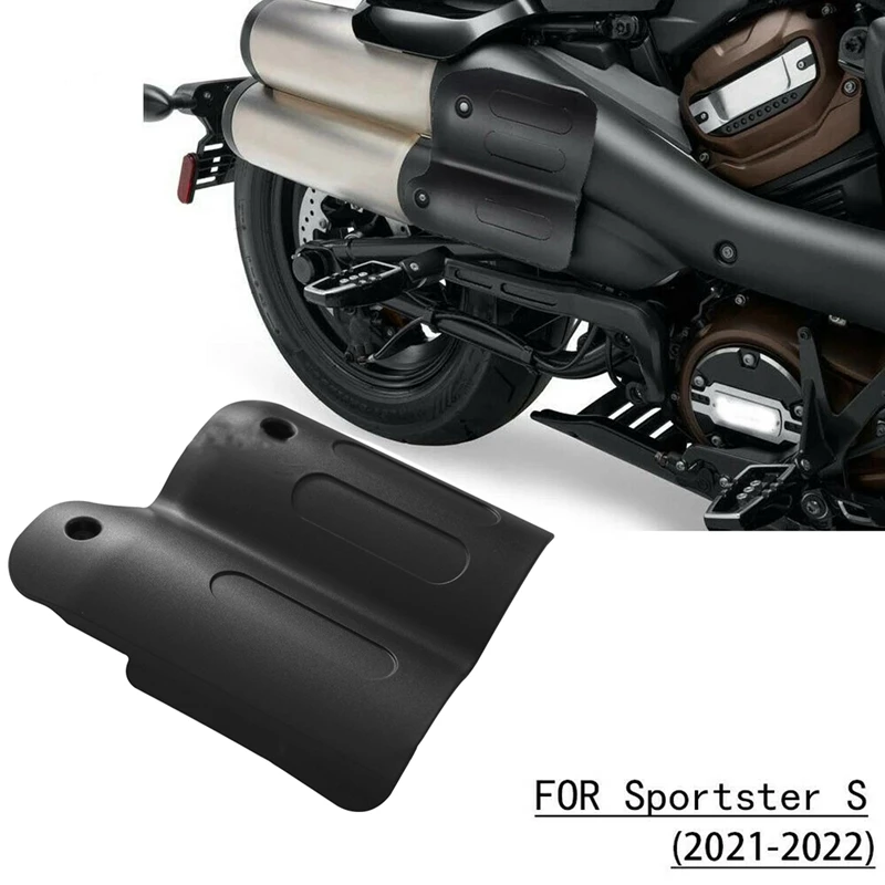 Motorcycle Exhaust Heat Shield For  Sportster S 1250 Sportster1250 RH1250 Deflector Cover 2021 2022 Rear Passenger