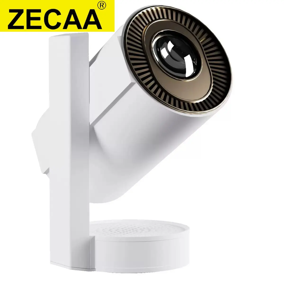 

ZECAA Full HD 720P 150 ANSI 4K 2.4G+5G Dual Band WiFi 6 Android 13 Portable Bluetooth 5.4 Smart Home Projector Smart Projector